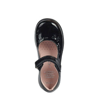 Geox Kids Geox Junior Girls Black School Shoe J16FHA