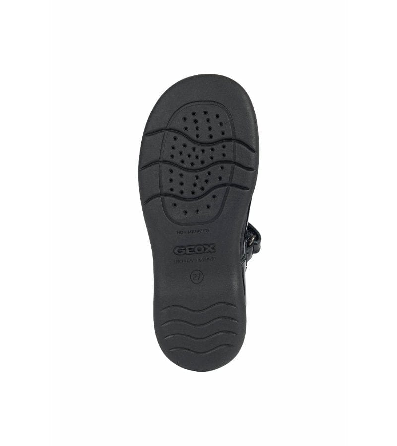 Geox Kids Geox Junior Girls Black School Shoe J16FHA
