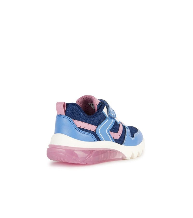 Geox Kids Geox Junior Girls Blue Runners J36LPA