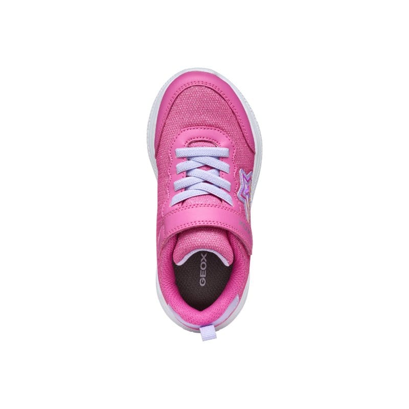 Geox Kids Geox Junior Pink Sprintye Girl Low Top Sneakers J55FWA