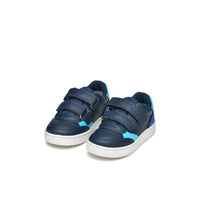 Geox Kids Geox Navy Eclyper Sneakers With Straps B555LA