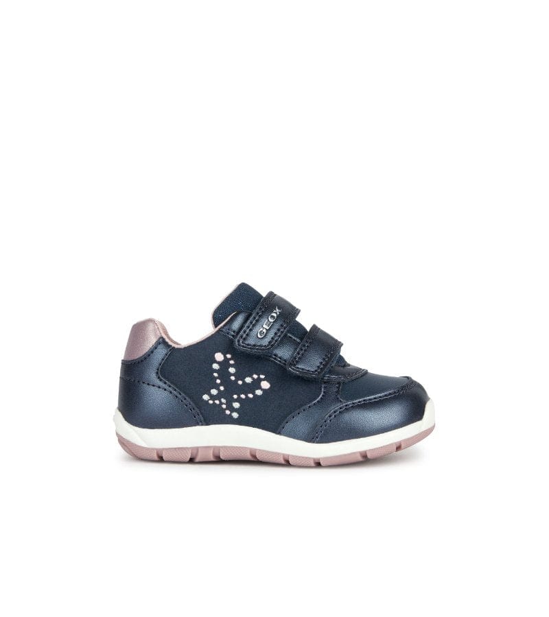 Geox Kids Geox Navy Infant Girls Runners B263YA