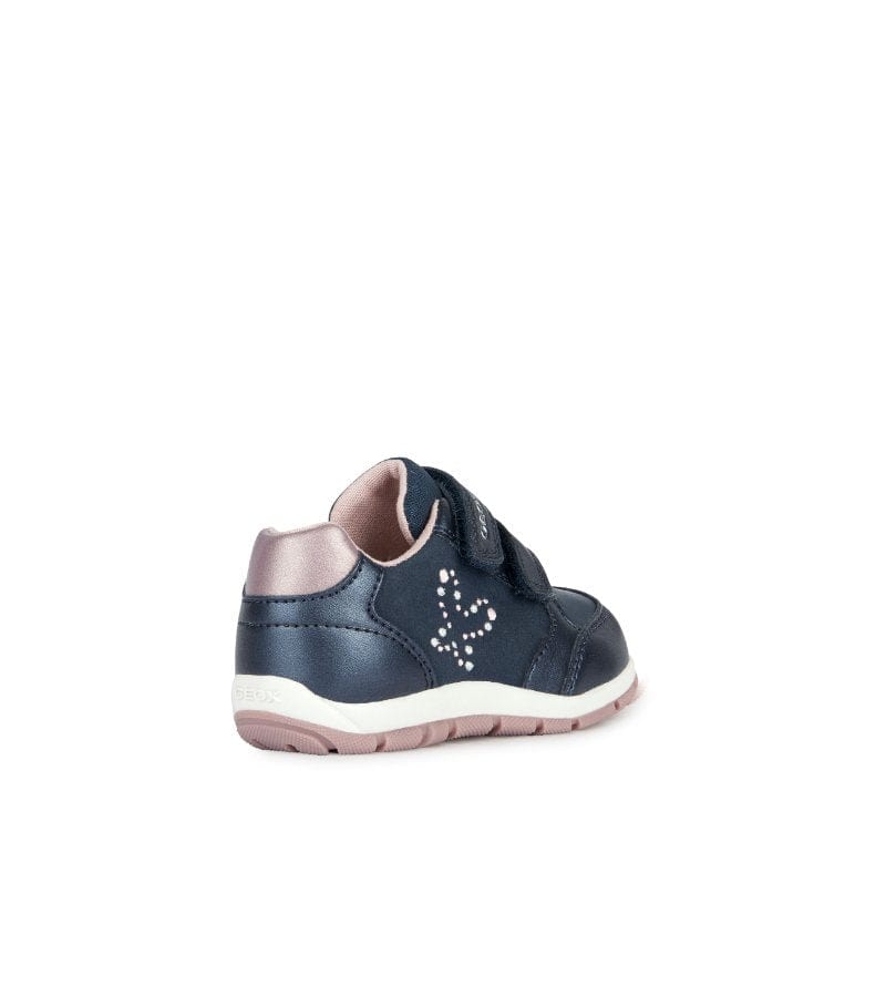 Geox Kids Geox Navy Infant Girls Runners B263YA