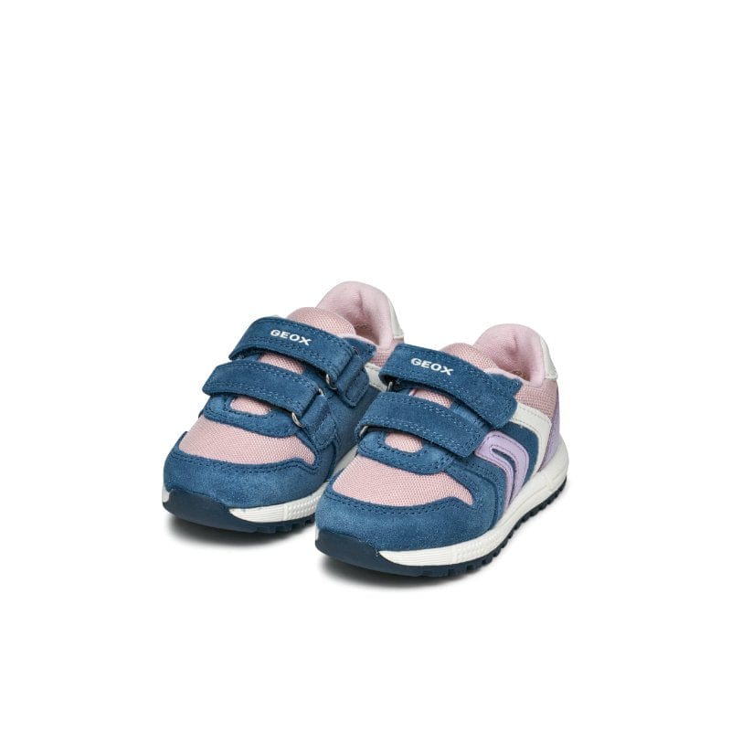 Geox Kids Geox Pink Alben Baby Sneakers With Straps B453ZA