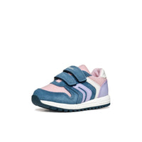 Geox Kids Geox Pink Alben Baby Sneakers With Straps B453ZA