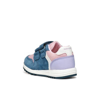 Geox Kids Geox Pink Alben Baby Sneakers With Straps B453ZA