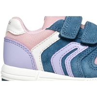 Geox Kids Geox Pink Alben Baby Sneakers With Straps B453ZA
