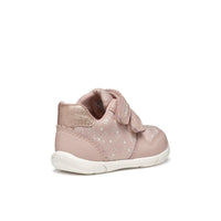 Geox Kids Geox Pink Zapito Baby Girl Sneakers With Straps B556DA