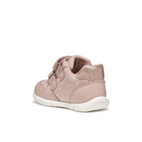 Geox Kids Geox Pink Zapito Baby Girl Sneakers With Straps B556DA