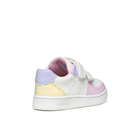 Geox Kids Geox White Eclyper Baby Sneakers With Straps B555MA