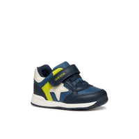 Geox Kids GREY / 3.5UK Geox Infants Boys Navy B Rishon Sneakers - B560RA