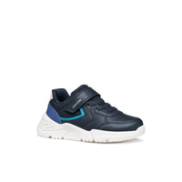Geox Kids NAVY / 10UK Geox Junior Boys Navy Loftus Low Top Sneakers -  J56MQC
