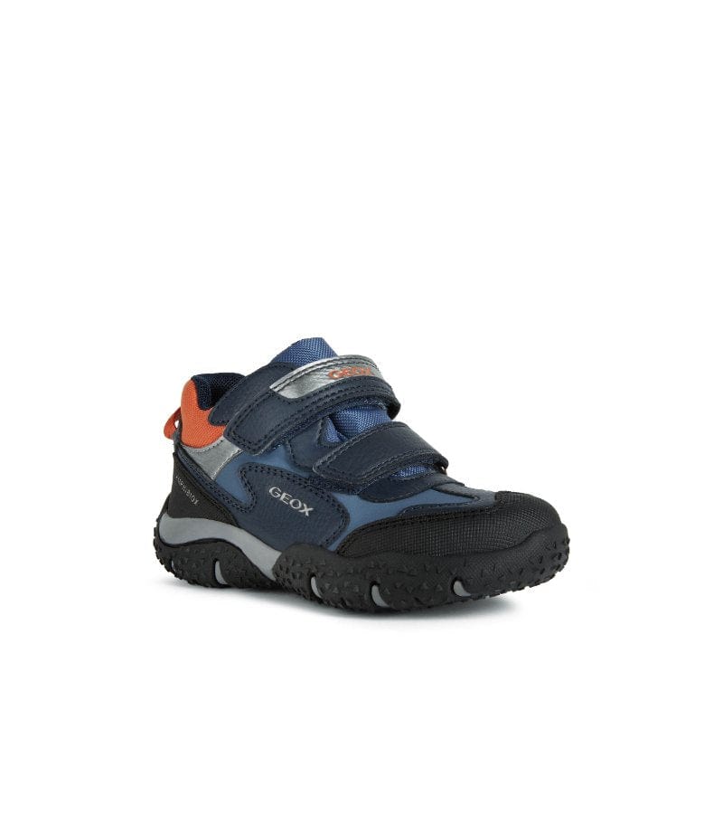 Geox Kids NAVY / 10UK Geox Junior Boys Navy Runners J2642A