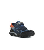 Geox Kids NAVY / 10UK Geox Junior Boys Navy Runners J2642A