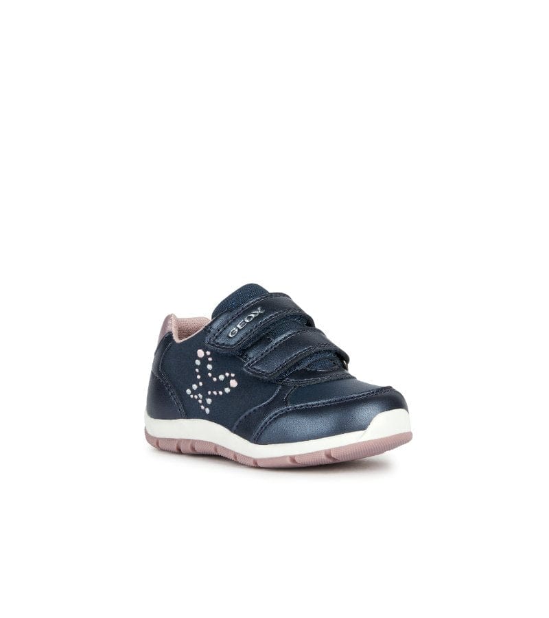 Geox Kids NAVY / 3.5UK Geox Navy Infant Girls Runners B263YA