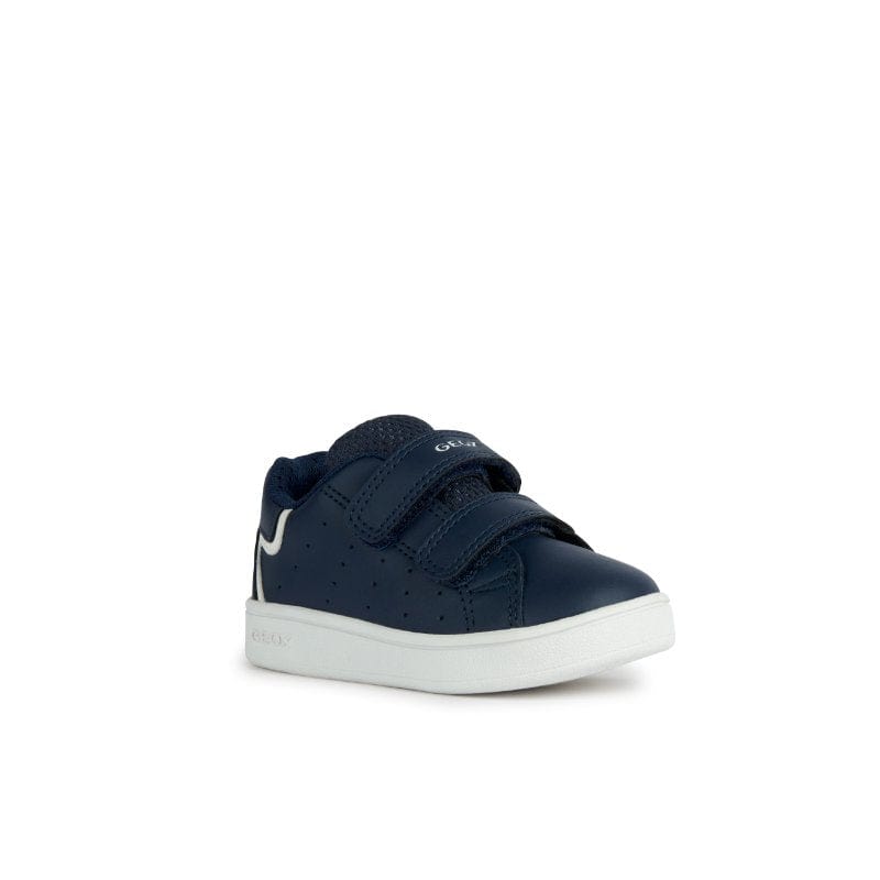Geox Kids NAVY / 5UK Geox Infants Boys Navy Double Straps Eclyper Sneakers - B365LA
