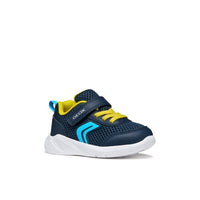 Geox Kids NAVY / 6UK Geox Infants Boys Navy Low Top Sprintye Sneakers -  B454UC
