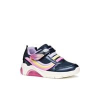 Geox Kids NAVY / 8.5UK Geox Junior Girl Navy Fadinlight With Lights Sneakers - J55M4A