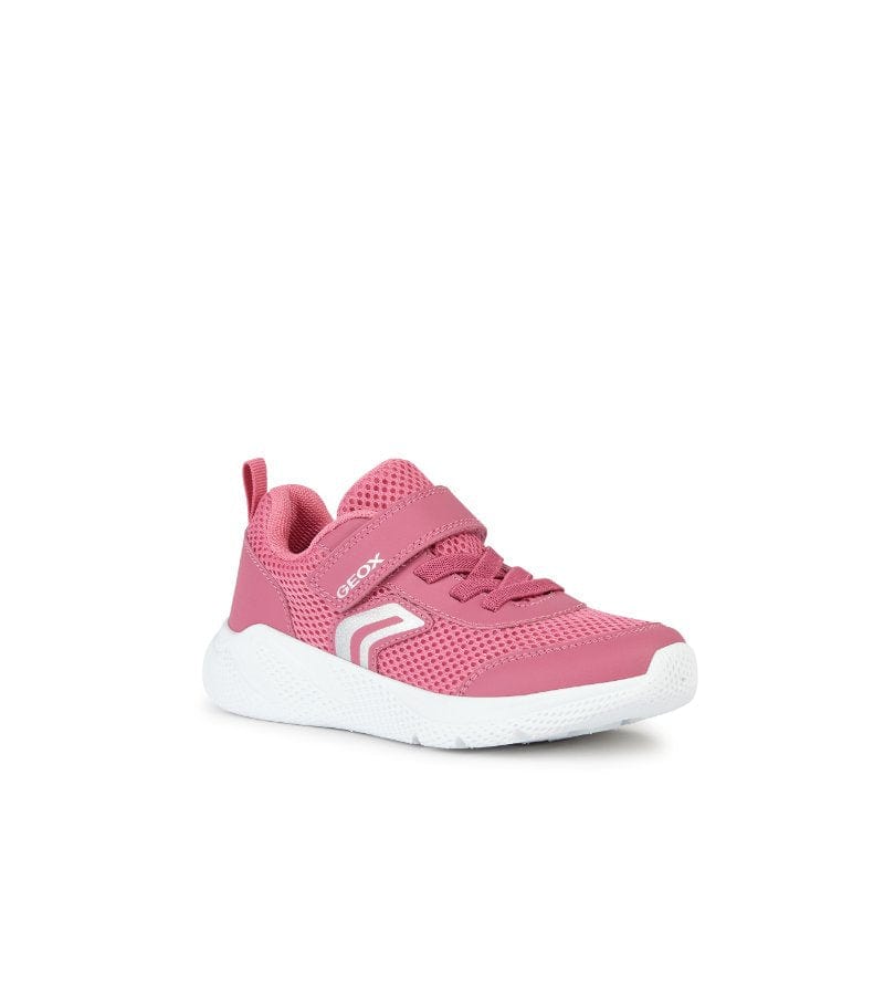 Geox Kids PINK / 12.5UK Geox Girls Junior Pink Runners J36FWB