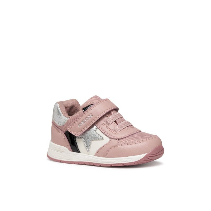 Geox Kids PINK / 3.5UK Geox Infants Girls Pink B Rishon Sneakers -  B560LA