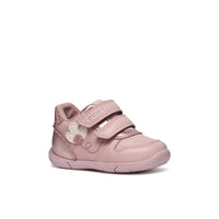 Geox Kids PINK / 3.5UK Geox Infants Girls Pink Zapito With Straps Sneakers -  B566DC