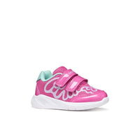 Geox Kids PINK / 4.5UK Geox Infants Girls Pink Velcro Strap Sprintye Sneakers -  B654TA