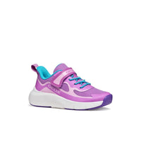 Geox Kids PURPLE / 10UK Geox Junior Girl Purple Low Top Single Riptape Pro Ran Sneakers - J65PAC