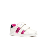Geox Kids WHITE / 10UK Geox Junior Girl White J Eclyper Sneakers - J45LRA