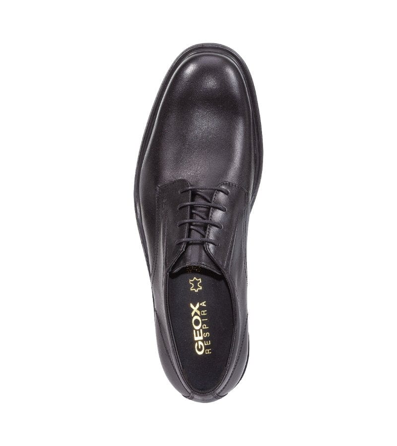 Geox Mens Geox Mens Black Leather Dress Shoe U34R2A