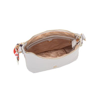 Gionni Womens BEIGE / ONE SIZE Gionni Womens Beige Curved Zip Xbody Bag Seebreeze - 11G2745