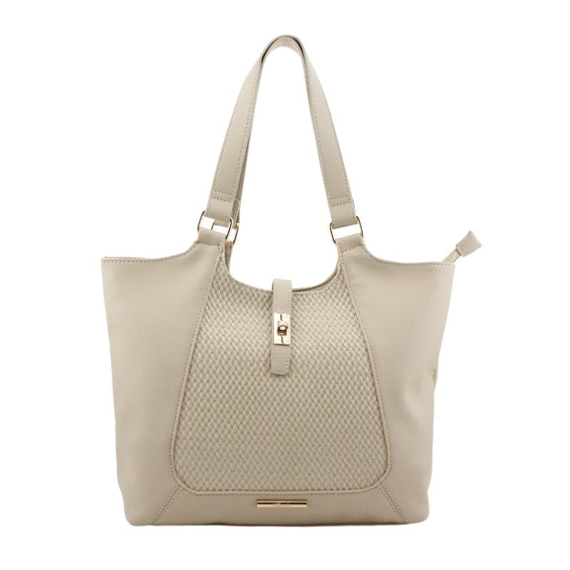 Gionni Womens BEIGE / ONE SIZE Gionni Womens Beige Dahlia Large Tote Bag - 18H1651