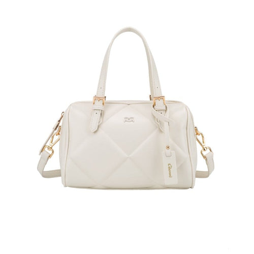 Gionni Womens BEIGE / ONE SIZE Gionni Womens Beige Double Handle Grab Bag Pearl - 11G2753