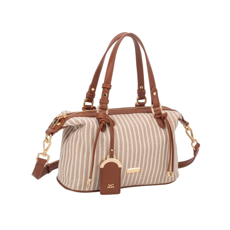 Gionni Womens BEIGE / ONE SIZE Gionni Womens Beige Emerald Bowling Bag - 11G2868