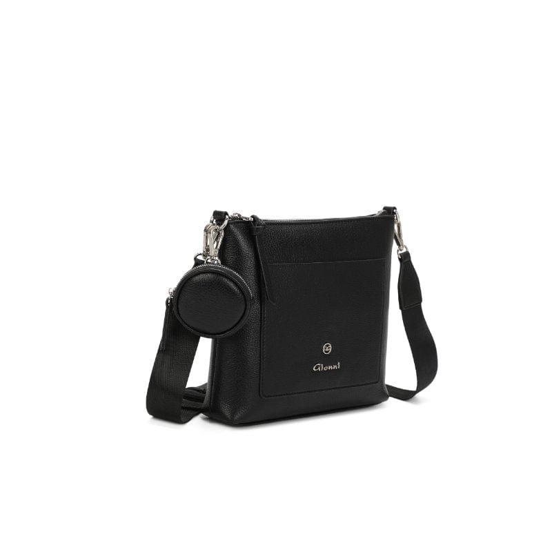 Gionni Womens BLACK / ONE SIZE Gionni Womens Black Cross Body Bag Danielle - 11G2797