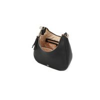 Gionni Womens BLACK / ONE SIZE Gionni Womens Black Curved Shoulder Bag Charlotte - 11G2818