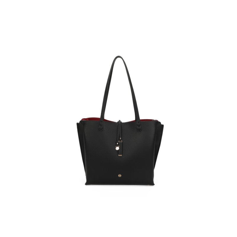 Gionni Womens BLACK / ONE SIZE Gionni Womens Black Large Tote Bag Coralie - 11G2826