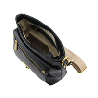 Gionni Womens BLACK / ONE SIZE Gionni Womens Black Lea Small Bag - 18H1611