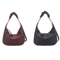 Gionni Womens BLACK / ONE SIZE Gionni Womens Black Musk Curved Hobo Bag - 11G2913