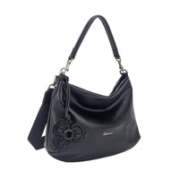 Gionni Womens BLACK / ONE SIZE Gionni Womens Black Onyx Slouchy Hobo Bag - 11G2883