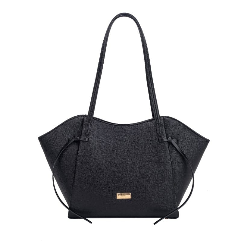 Gionni Womens BLACK / ONE SIZE Gionni Womens Black Peony Winged Shopper Bag - 11G2954