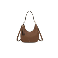 Gionni Womens BROWN / ONE SIZE Gionni Womens Brown Curved Shoulder Bag Charlotte - 11G2818