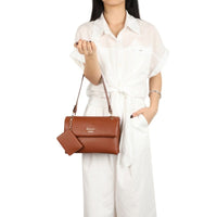Gionni Womens BROWN / ONE SIZE Gionni Womens Brown Shoulder Bag Delphine - 11G2802