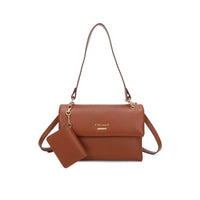 Gionni Womens BROWN / ONE SIZE Gionni Womens Brown Shoulder Bag Delphine - 11G2802