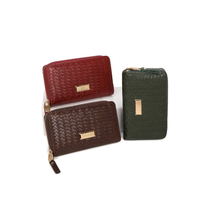 Gionni Womens BROWN / ONE SIZE Gionni Womens Neroli 15cm Zip Around Purse - 20G1276