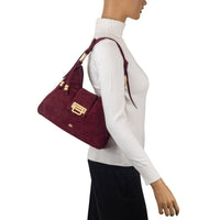 Gionni Womens BURGUNDY / ONE SIZE Gionni Womens Burgundy Ember Soft Shoulder Bag - 11G2905