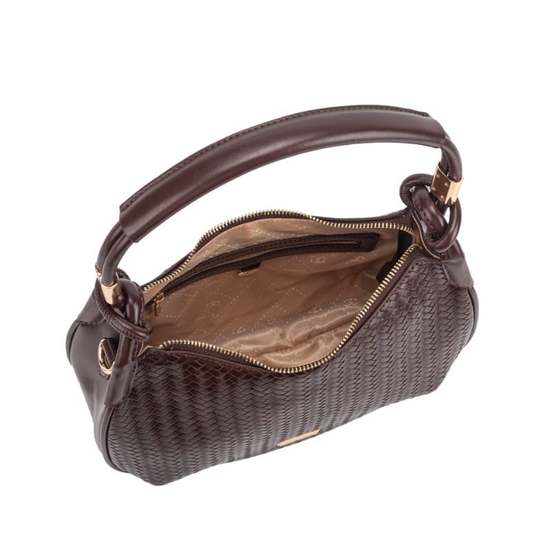 Gionni Womens Gionni Womens Neroli Curved Woven Shoulder Bag - 11G2918