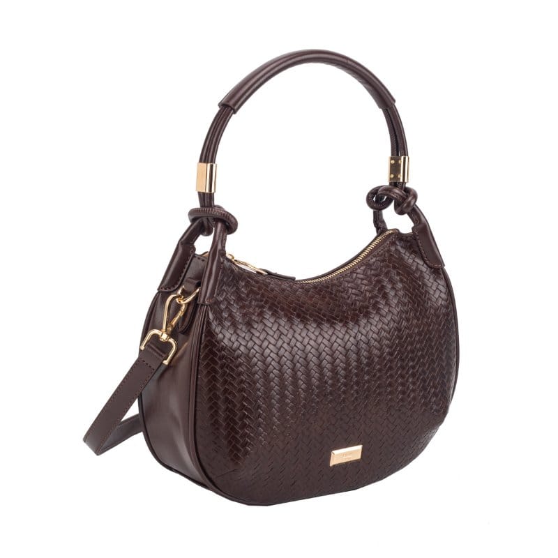 Gionni Womens Gionni Womens Neroli Curved Woven Shoulder Bag - 11G2918