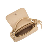 Gionni Womens GOLD / ONE SIZE Gionni Womens Gold Lily Flap Over Shoulder Bag - 18H1632