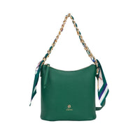 Gionni Womens GREEN / ONE SIZE Gionni Womens Green Curved Zip Xbody Bag Seebreeze - 11G2745