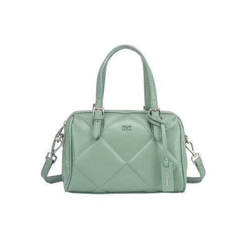 Gionni Womens GREEN / ONE SIZE Gionni Womens Green Double Handle Grab Bag Pearl - 11G2753
